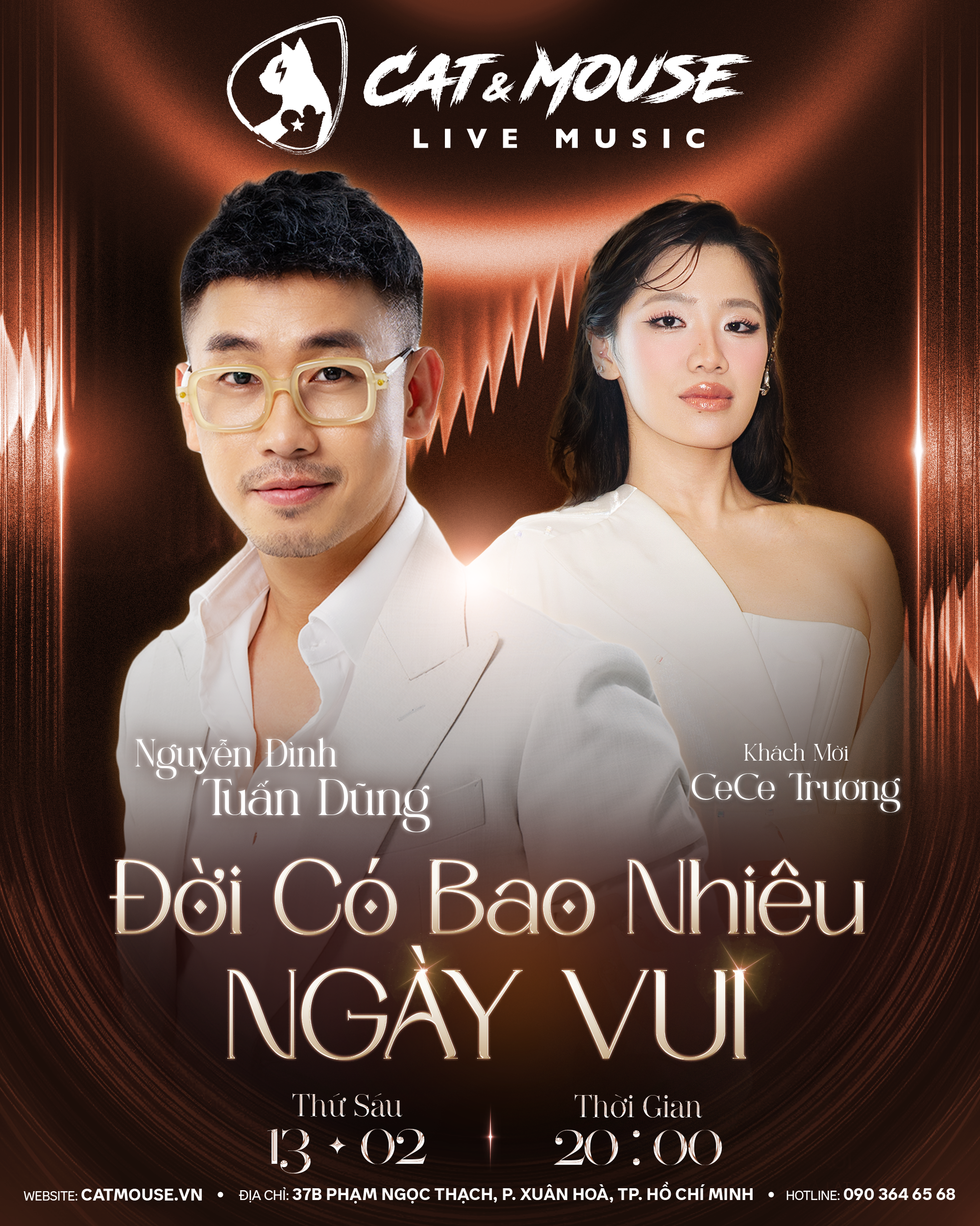 [CAT&MOUSE] CA SĨ NGUYỄN ĐÌNH TUẤN DŨNG + CA SĨ CECE TRƯƠNG